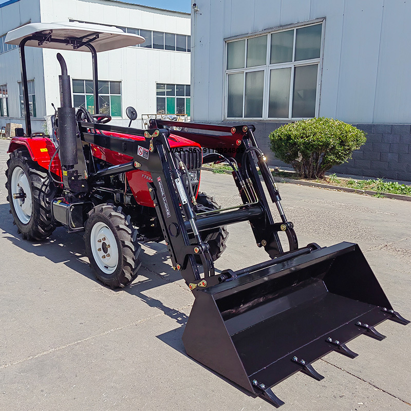 Farming Agriculture & Cooking - 高品質4x4ミニ50馬力トラクター販売中 中国製小型農耕トラクター 農業用掘削トラクター