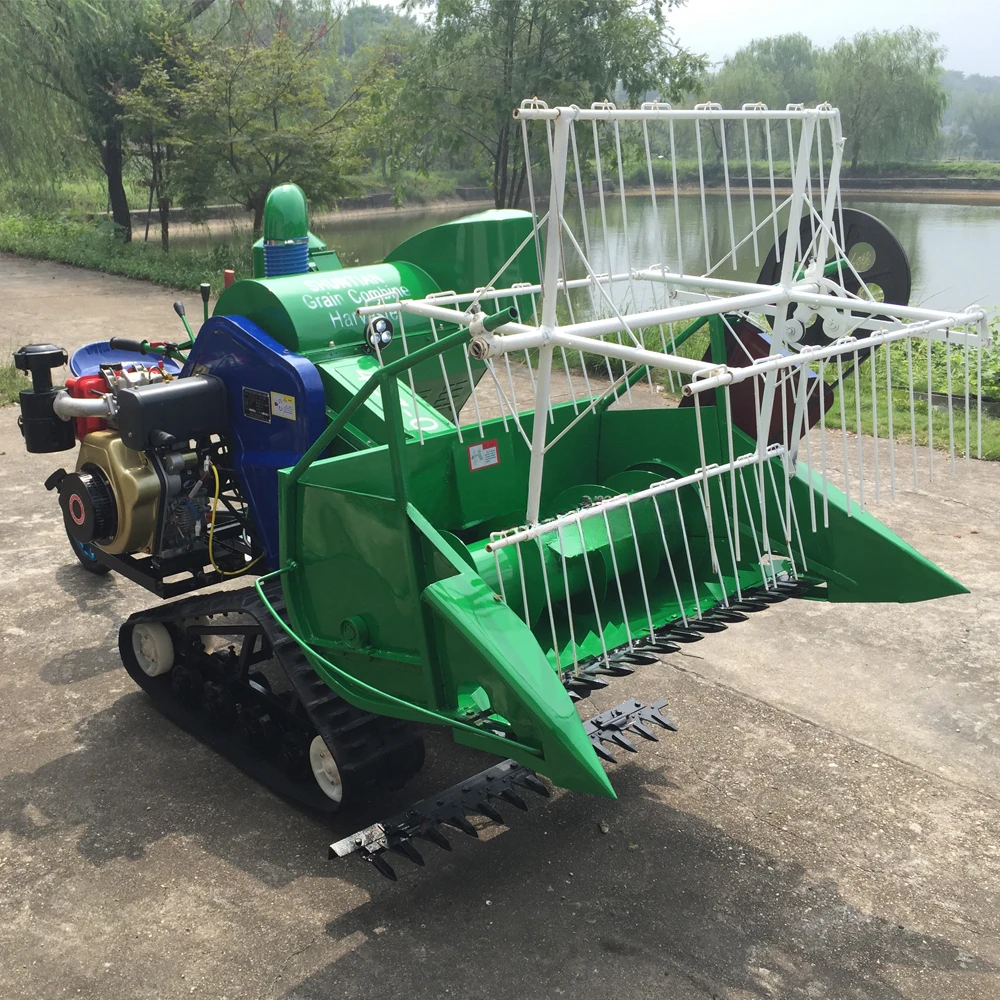 Combine Harvester Mini - # 高品質コンバインミニ刈取機バインダー-ミニ稲コンバイン