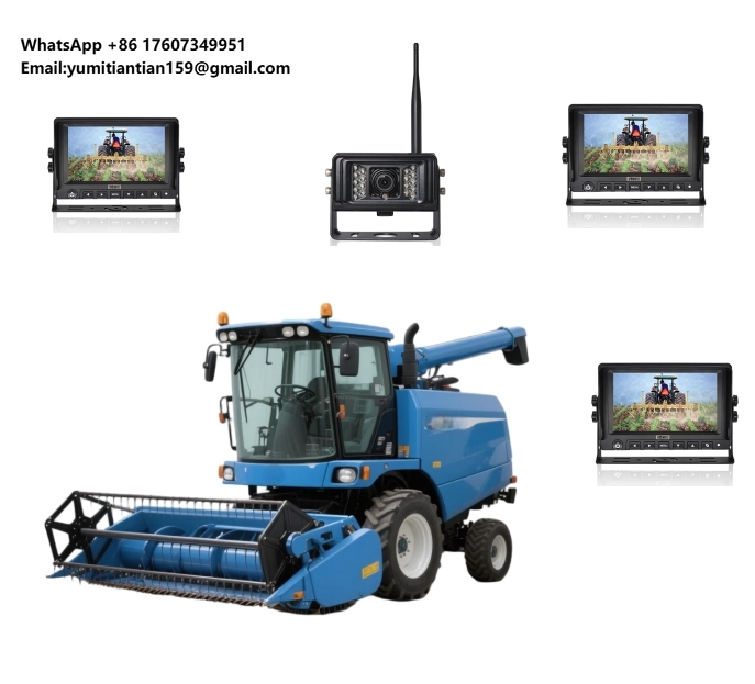Farming Agriculture & Cooking - 信頼性の高い無線農業機器観測カメラシステム 大規模農場向け車両後退支援