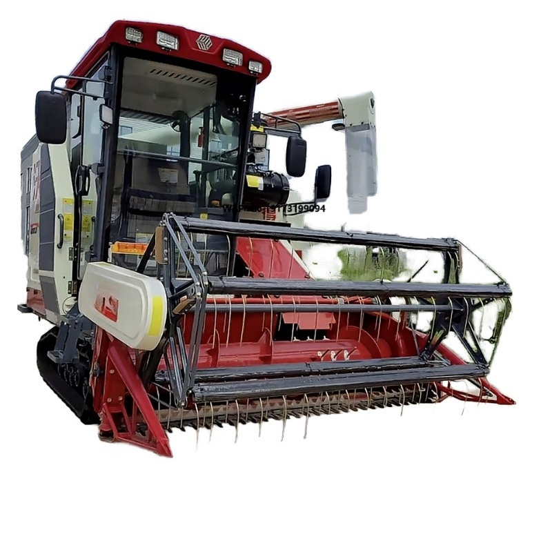 Combine Harvester Mini - 高品質WORLDブランド自動ミニコンバインハーベスターギアボックスエンジン100-150コーン小麦米穀物収穫機