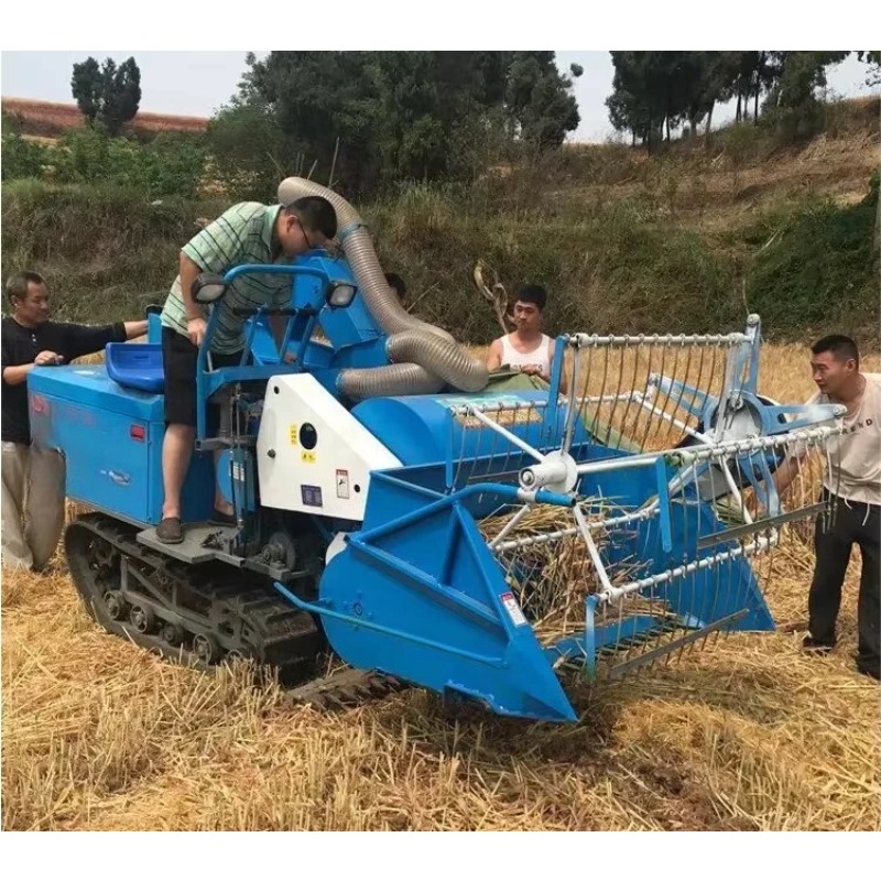 新型小型ミニ稲麦兼用コンバインハーベスター（低価格） - Combine Harvester Mini のレビューと価格