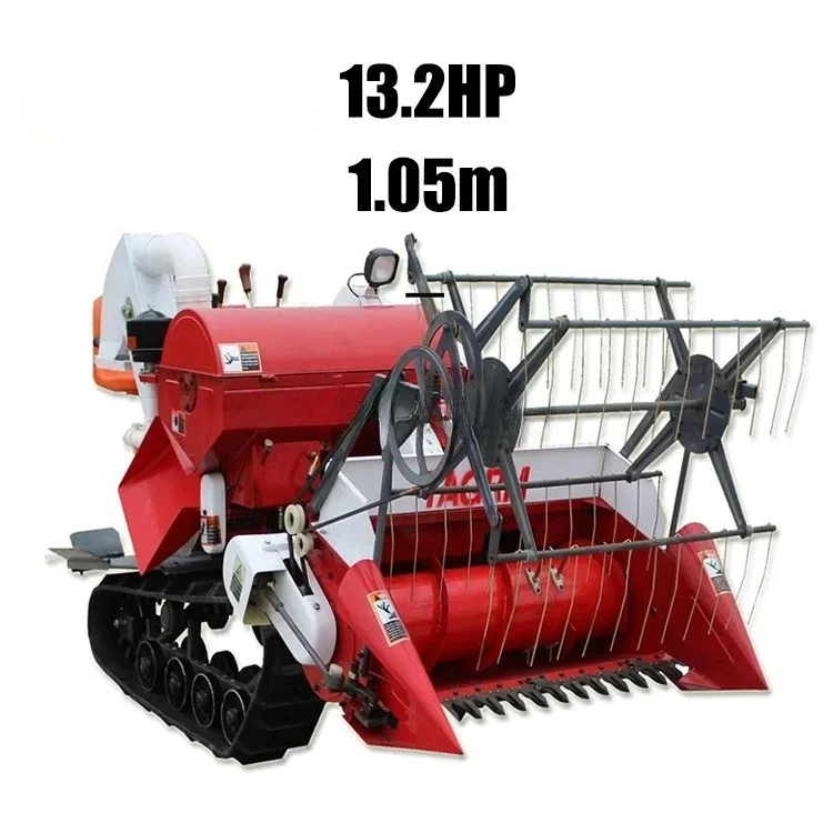 自動13馬力新型小麦・米収穫機 クボタ・ズームリオン・YTO - Combine Harvester Mini のレビューと価格