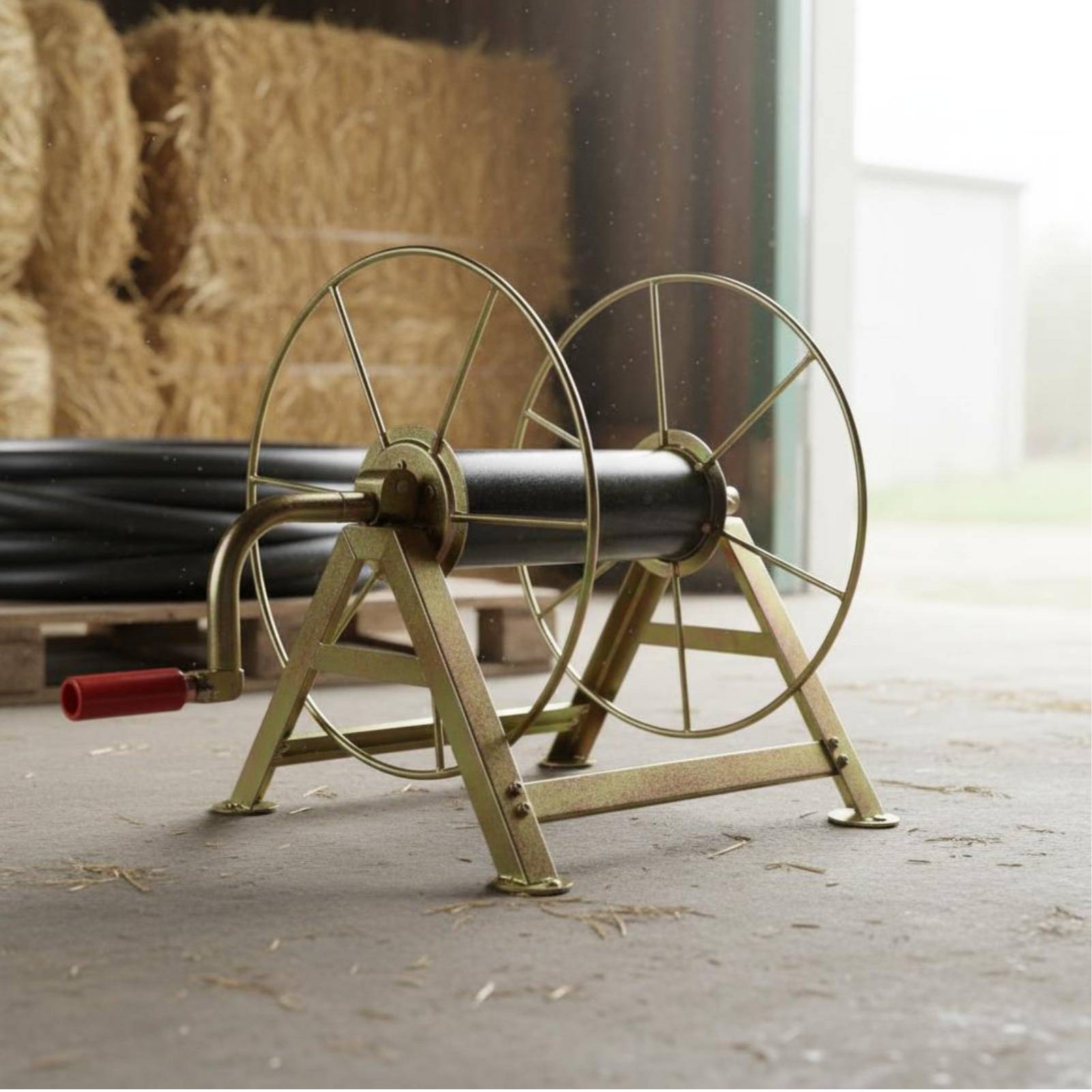 農業用ホースリール 厚みのあるフレームスプレーヤーリール ス - Farming Agriculture & Cooking のレビューと価格