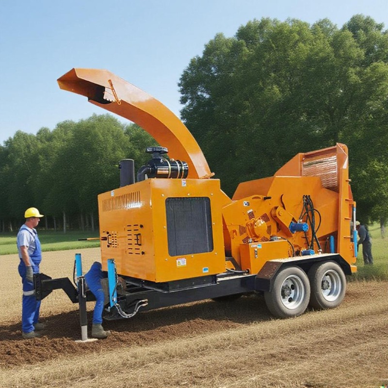 高性能木材チッパーシュレッダーマルチャー、産業用農場で広く使 - Farming Japan のレビューと価格