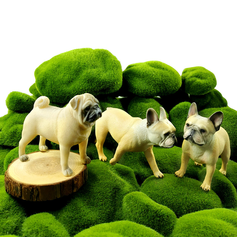 シミュレーション犬ニューファーム素敵なブルドッグ置物動物モデ - Farming Japan のレビューと価格