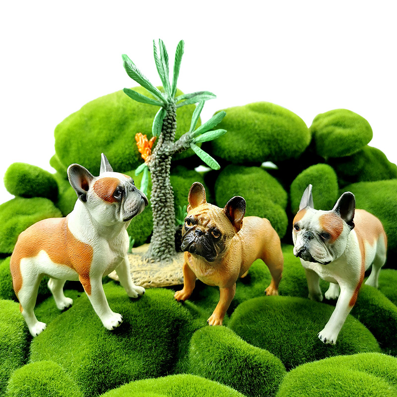 シミュレーション犬ニューファーム素敵なブルドッグ置物動物モデ - Farming Japan のレビューと価格
